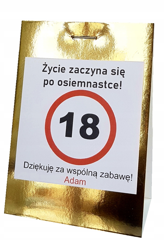 

! ciasteczka z wróżbą osiemnastka trzydziestka