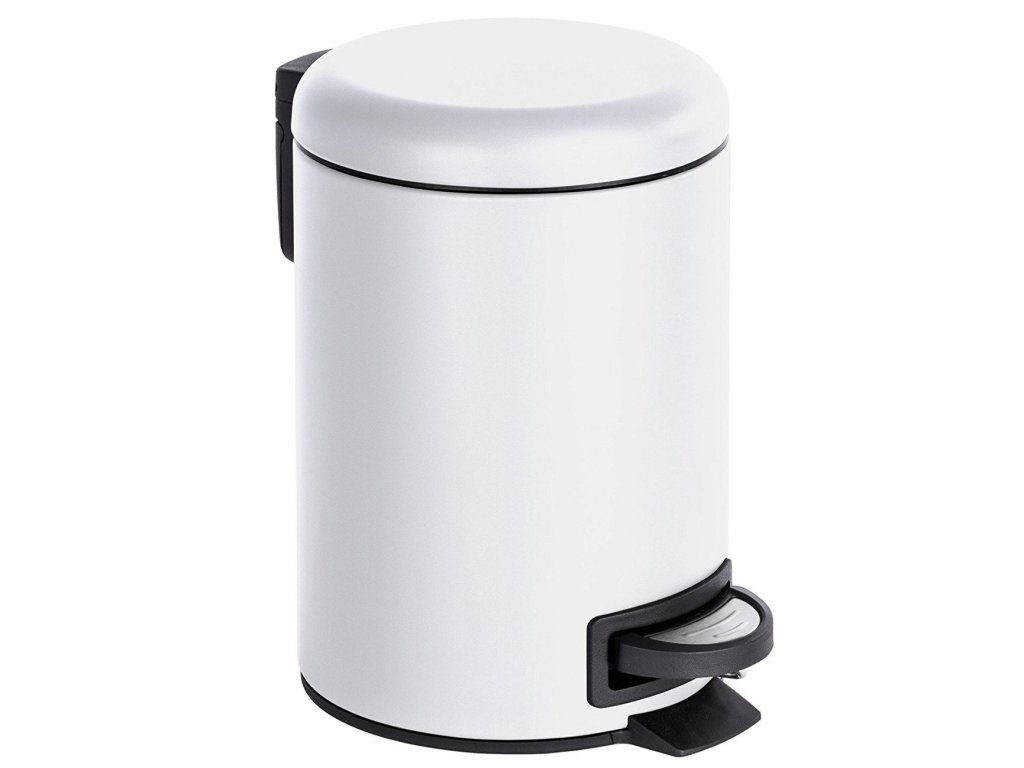 Levně Odpadkový koš v bílé barvě Leman, 3 l, Wenko