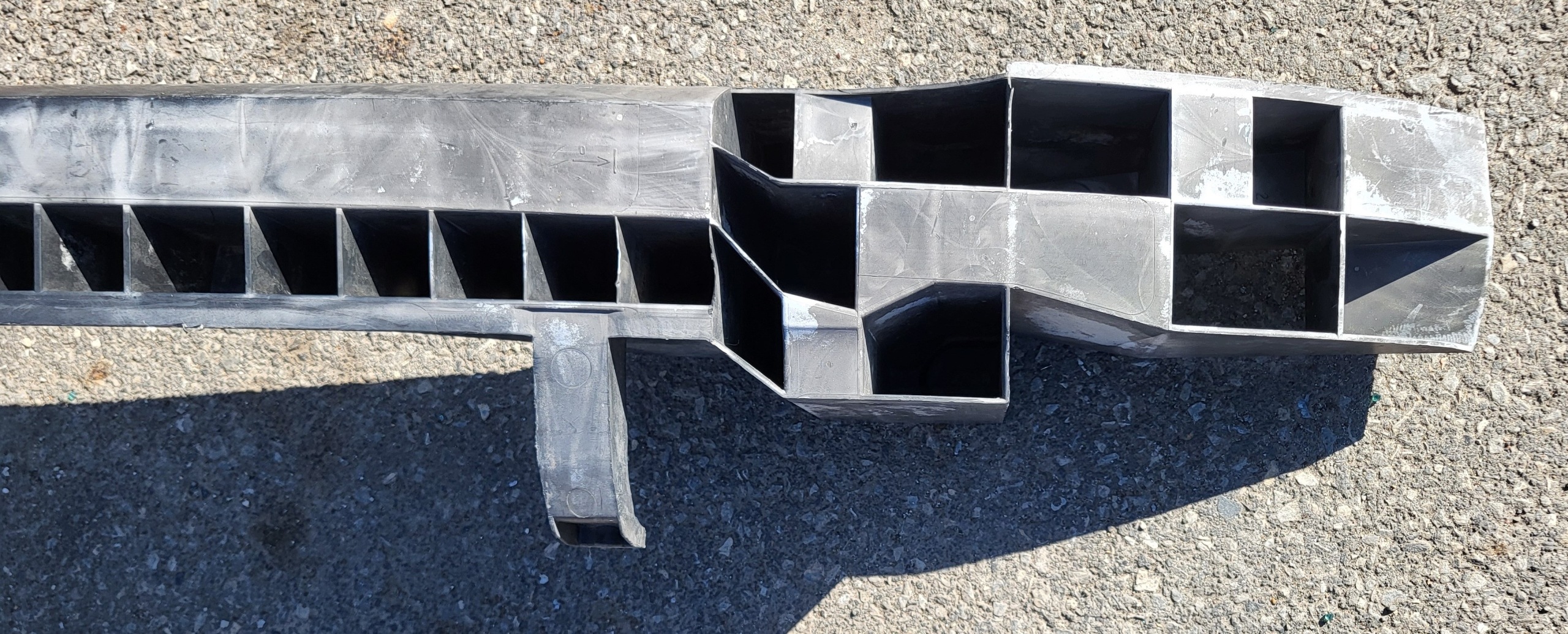 RINFORZO PARAURTI Supporto Traversa Paraurti posteriore ABSORBER RENAULT MODUS e 1 8200258961