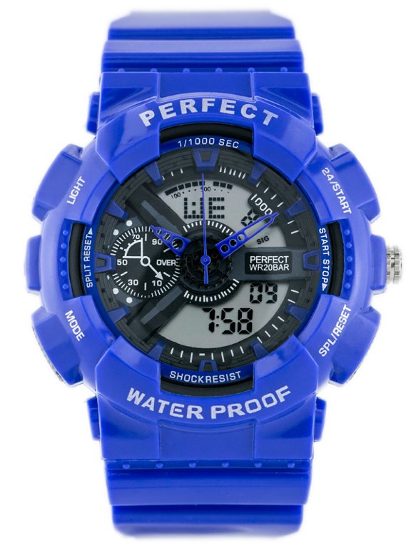 

Zegarek Męski Perfect Shock (zp219e) - blue