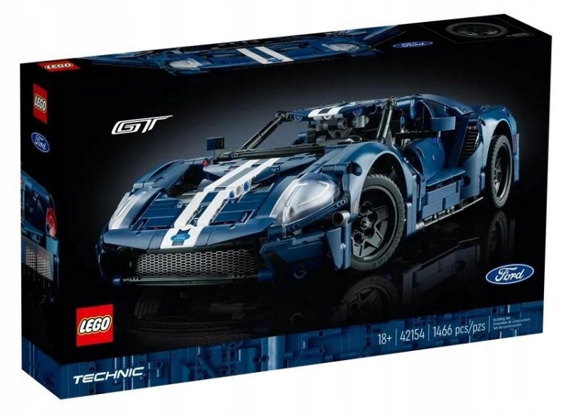 Lego Technic 42154 Ford Gt wersja z 2022 roku