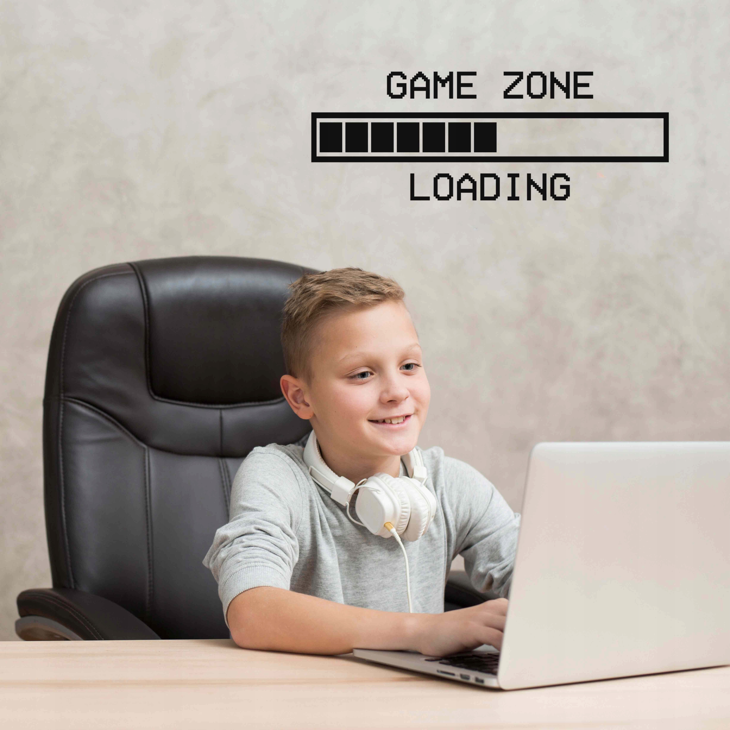 Naklejka ścienna GAME ZONE LOADING NASTOLATEK Marka inna marka