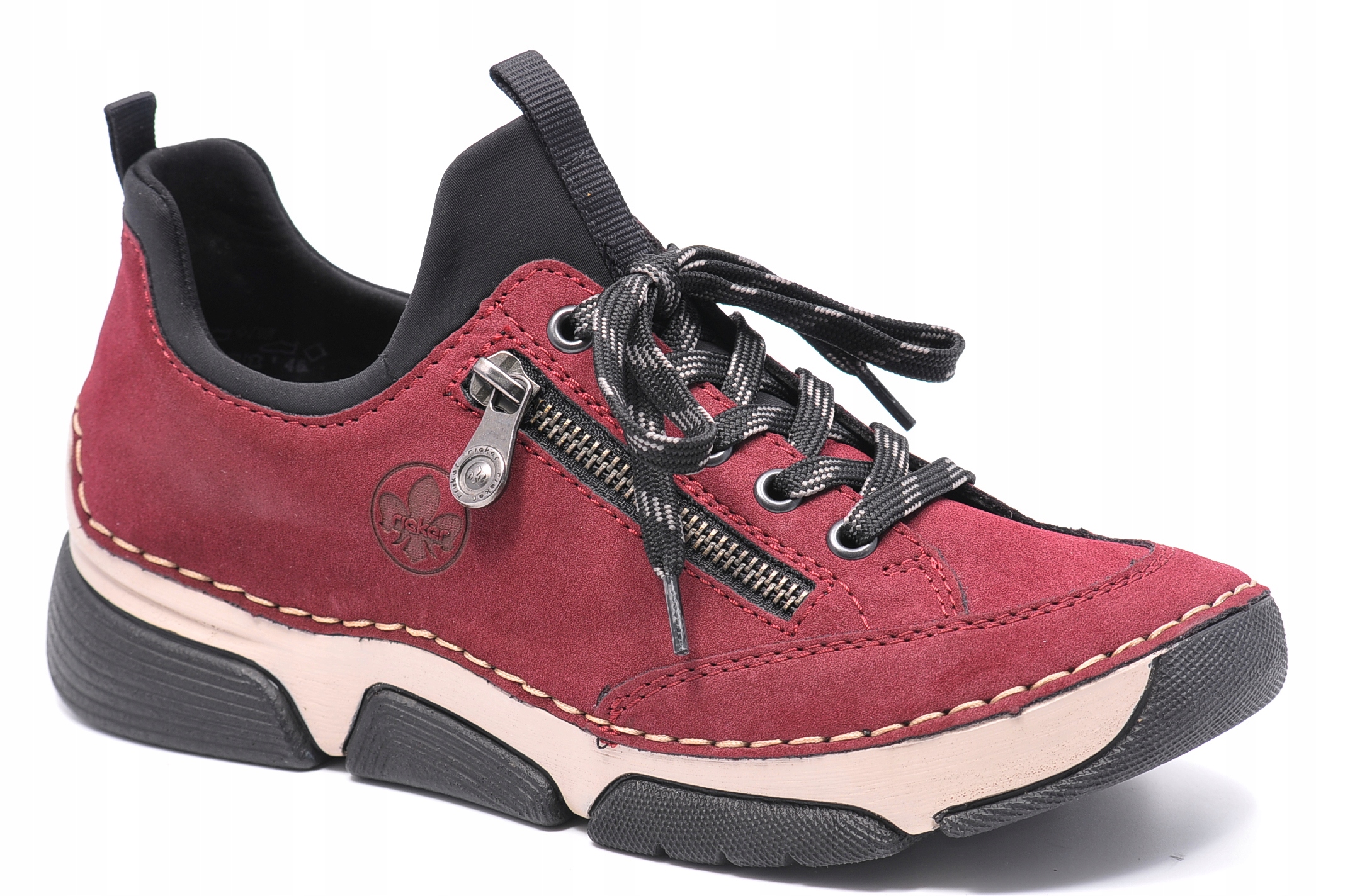 Rieker 45973-36 Vínové boty Velikost 39