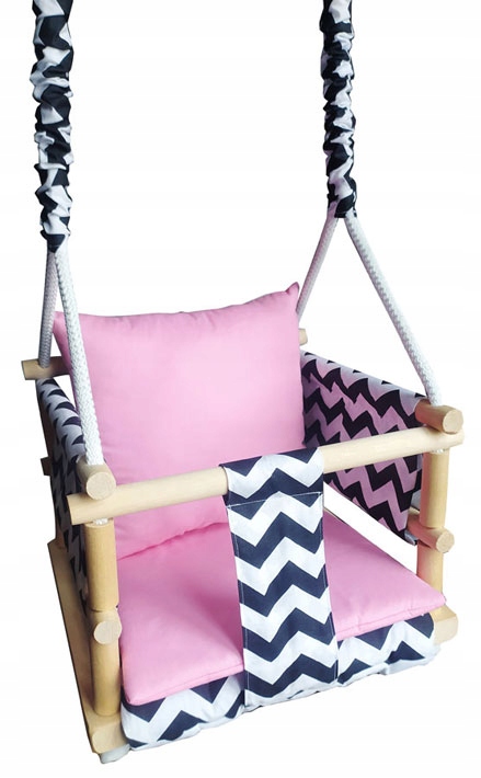 HUŚTAWKA DLA DZIEWCZYNKI 3W1 KUBEŁKOWA ==== RÓŻOWA Marka Elior