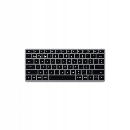 Satechi Slim X1 – Bluetooth klávesnica pre tri zariadenia Usb-c (space gray)