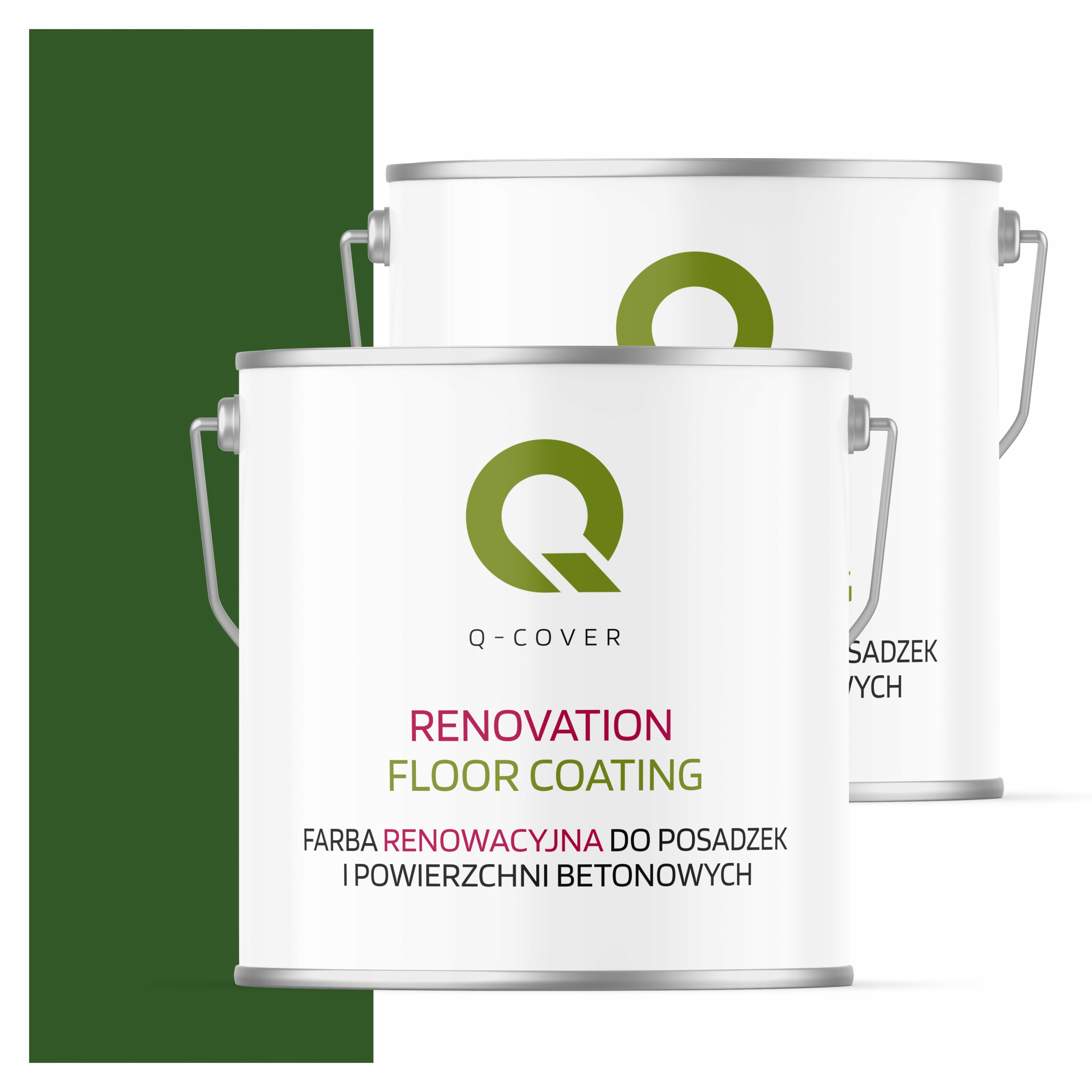 Ochranná farba na podlahy Renovačná zelená Listová 6002 Lesk 5L