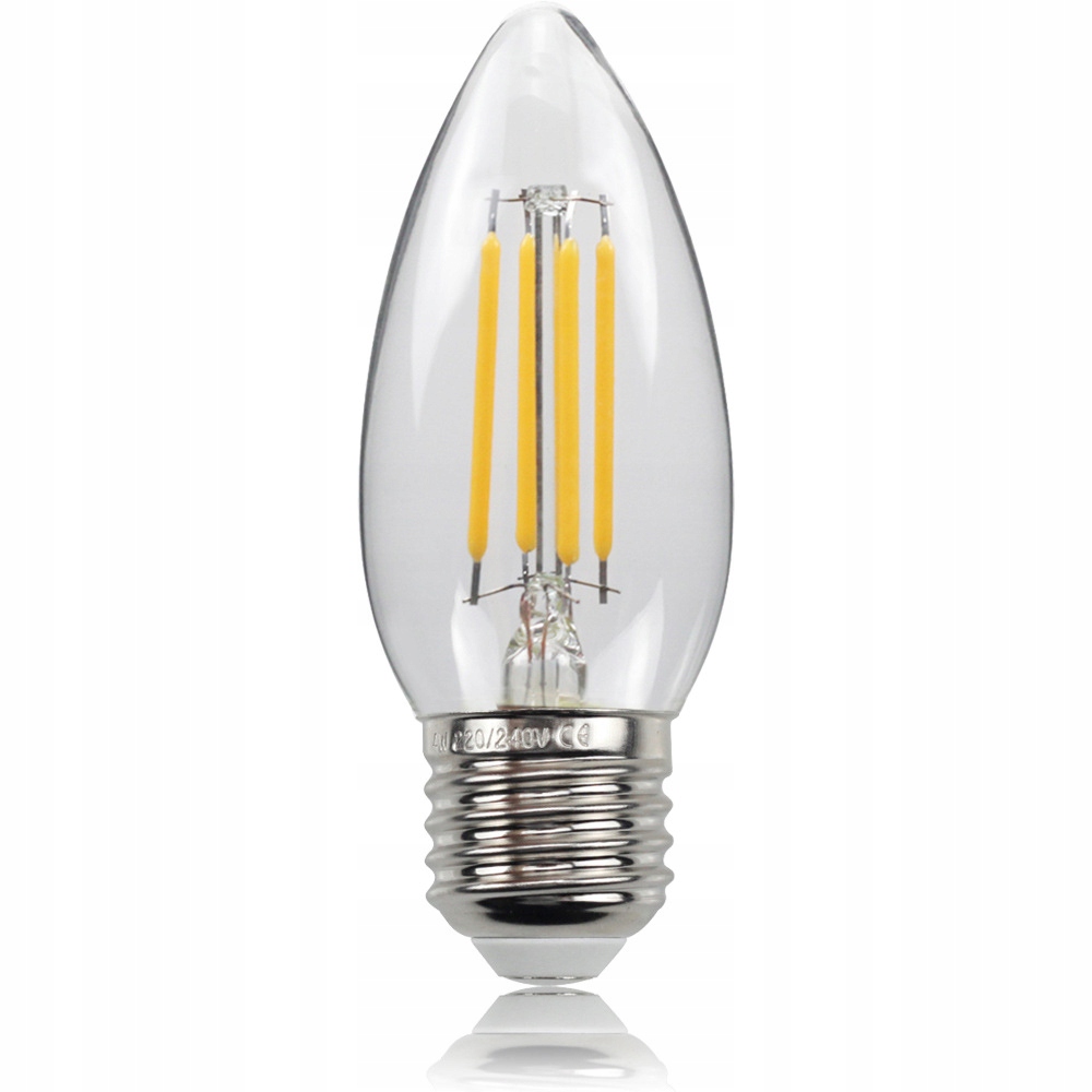 

Zestaw 6X Żarówka Led 4W Filament C35 E14 Świeczka