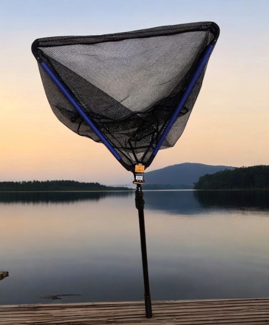 Podbierak Aluminiowy Teleskopowy Pływający 250 CM 3 Sekcje Rozkładany