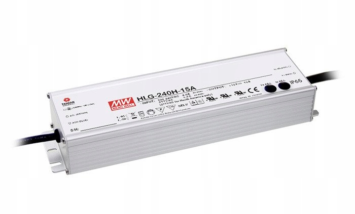 Napájací zdroj Mean Well 12 V 16 A HLG-240H-12A