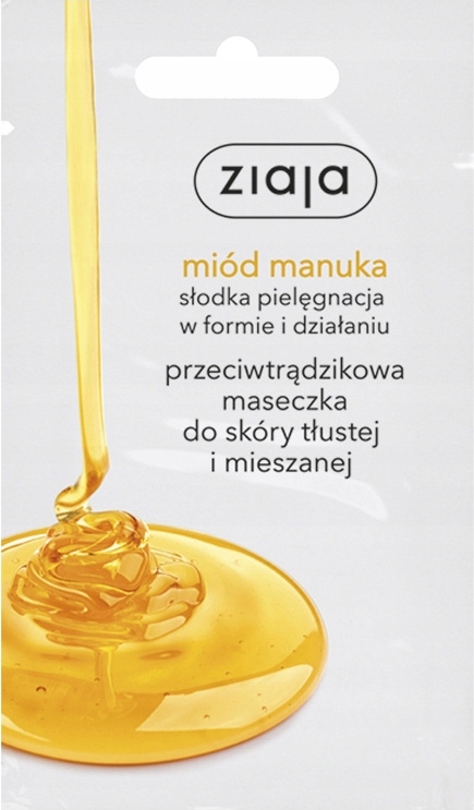 

Ziaja Maseczka przecitrądzikowa Miód manuka 7ml