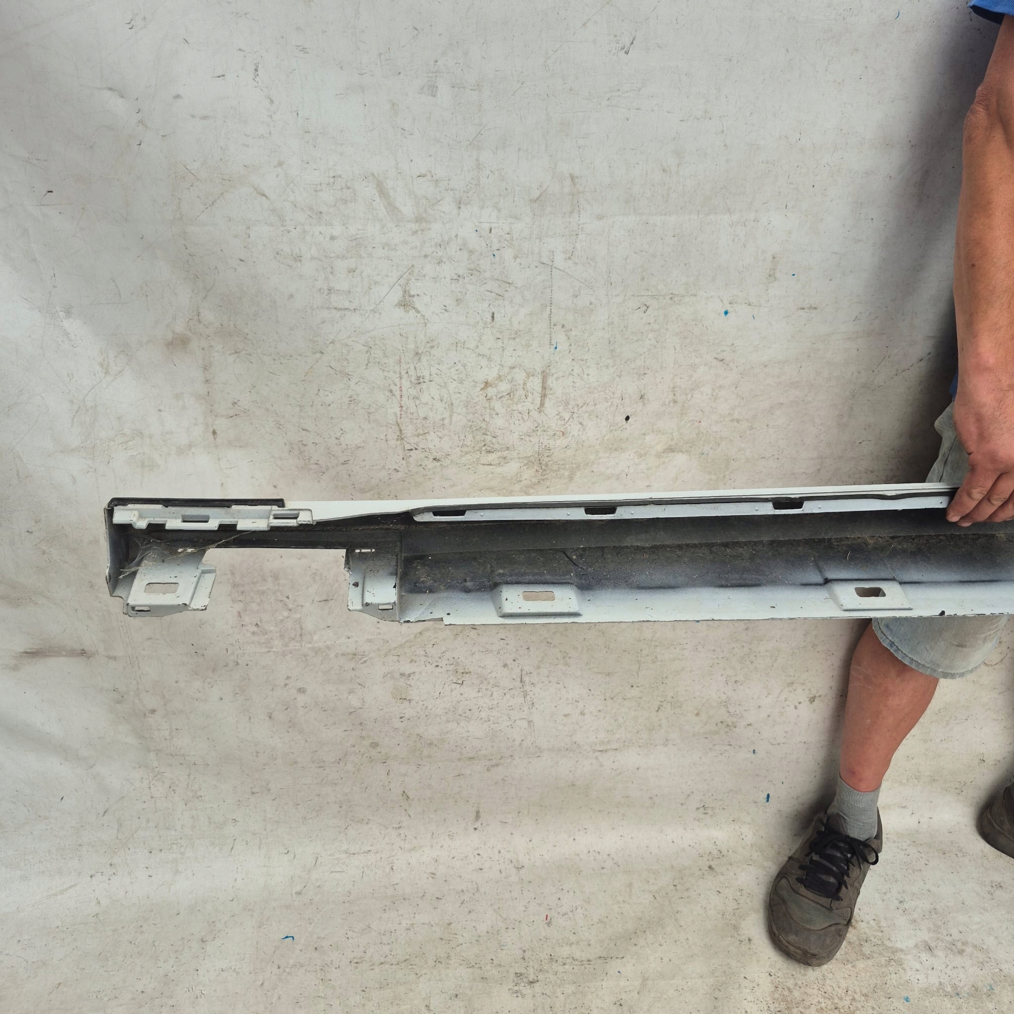 AUDI A6 4G C7 LIFT S-LINE 14- moulding threshold right threshold right