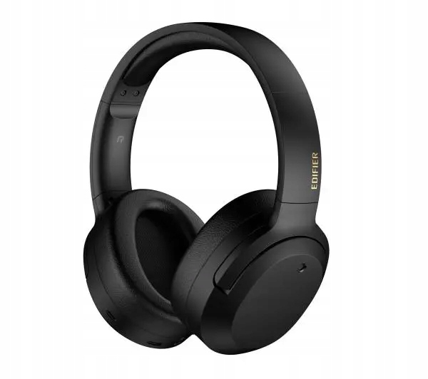 Słuchawki bezprzewodowe Edifier W820NB Plus Nauszne Bluetooth 5.2 Czarne