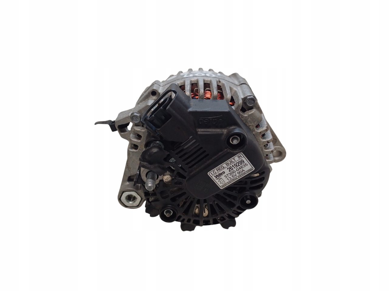 KIA PICANTO 2 II 1.0 11- ALTERNATOR 3730004635 - LEKKO PĘKNIETA OBUDOWA