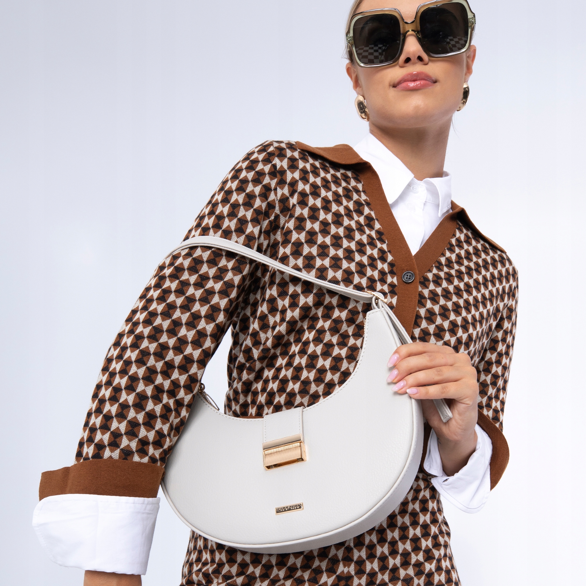 WITTCHEN torebka bagietka z ekoskóry ecru Marka WITTCHEN