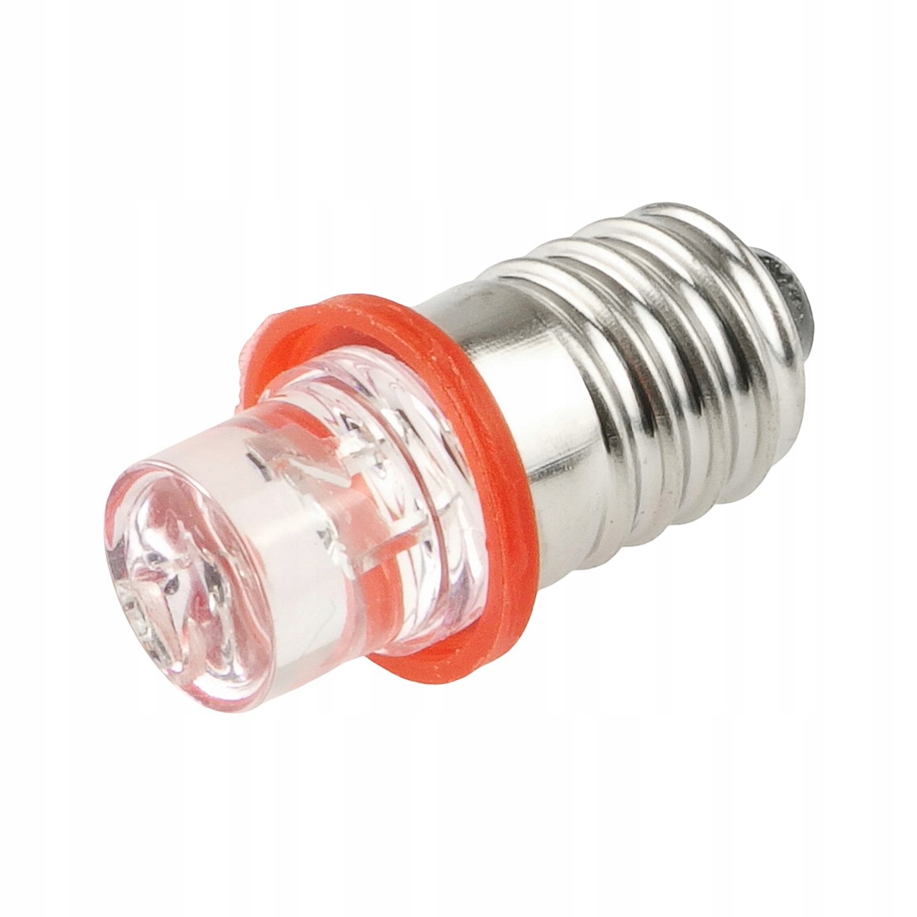 Лампа накаливания анкер LED E10 3,8 V красный