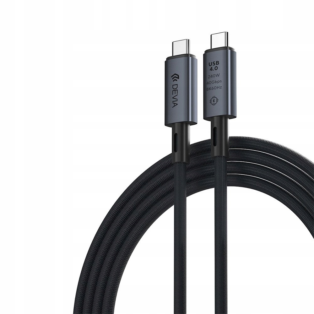 Devia kábel Usb 4.0 Extreme Speed Series 240W 8K 60Hz Cable 1m Black…