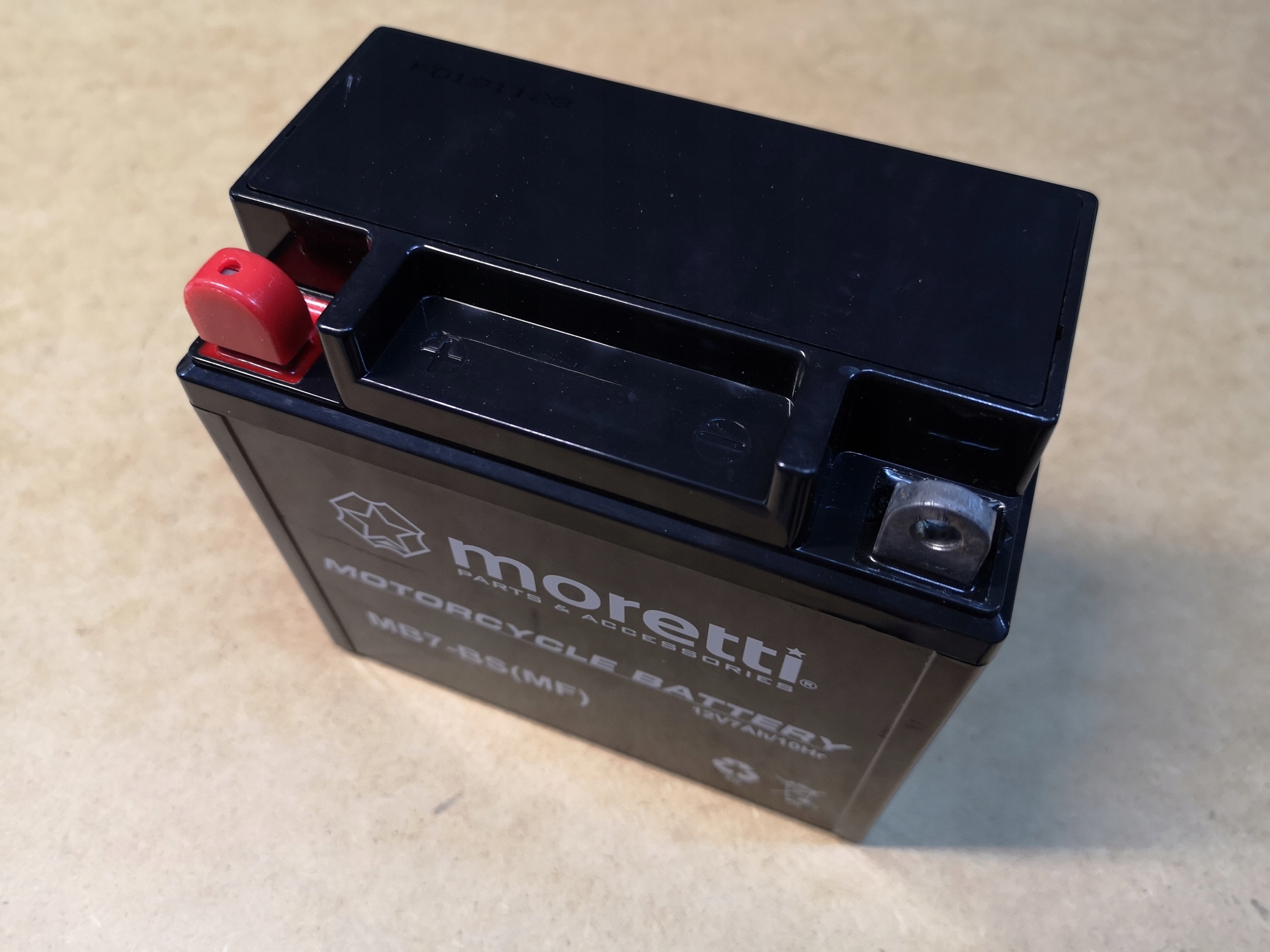 Akumulator żelowy motocyklowy MORETTI MB7-BS 7 Ah YB7-BS Producent GP