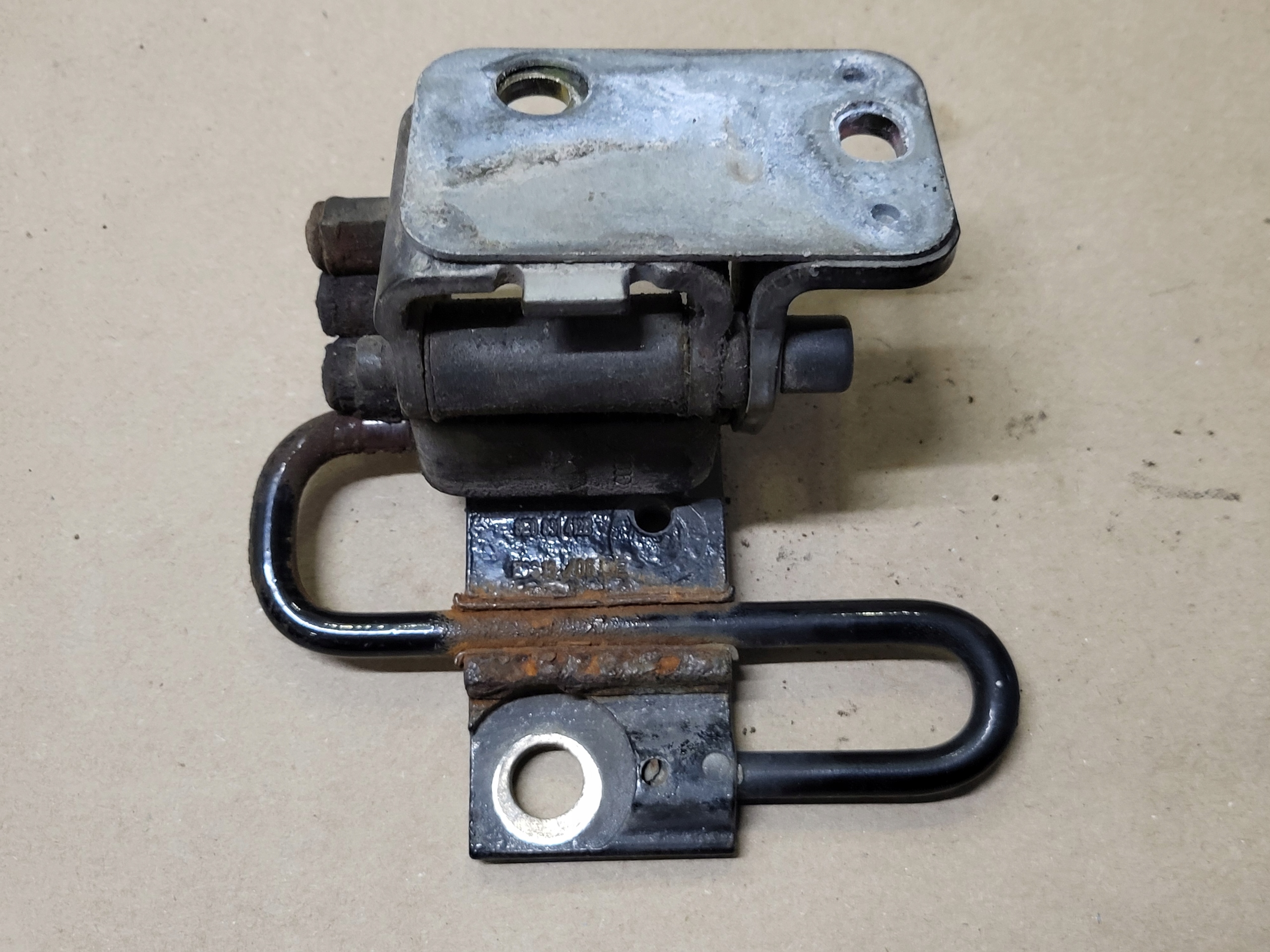 hinge door right front lower AUDI A4 B6 B7 8E A6 C6 black OE