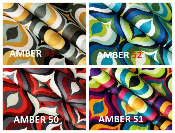 PUFA SKRZYNIA OTWIERANA LIŚCIE Kolor obicia wielokolorowy