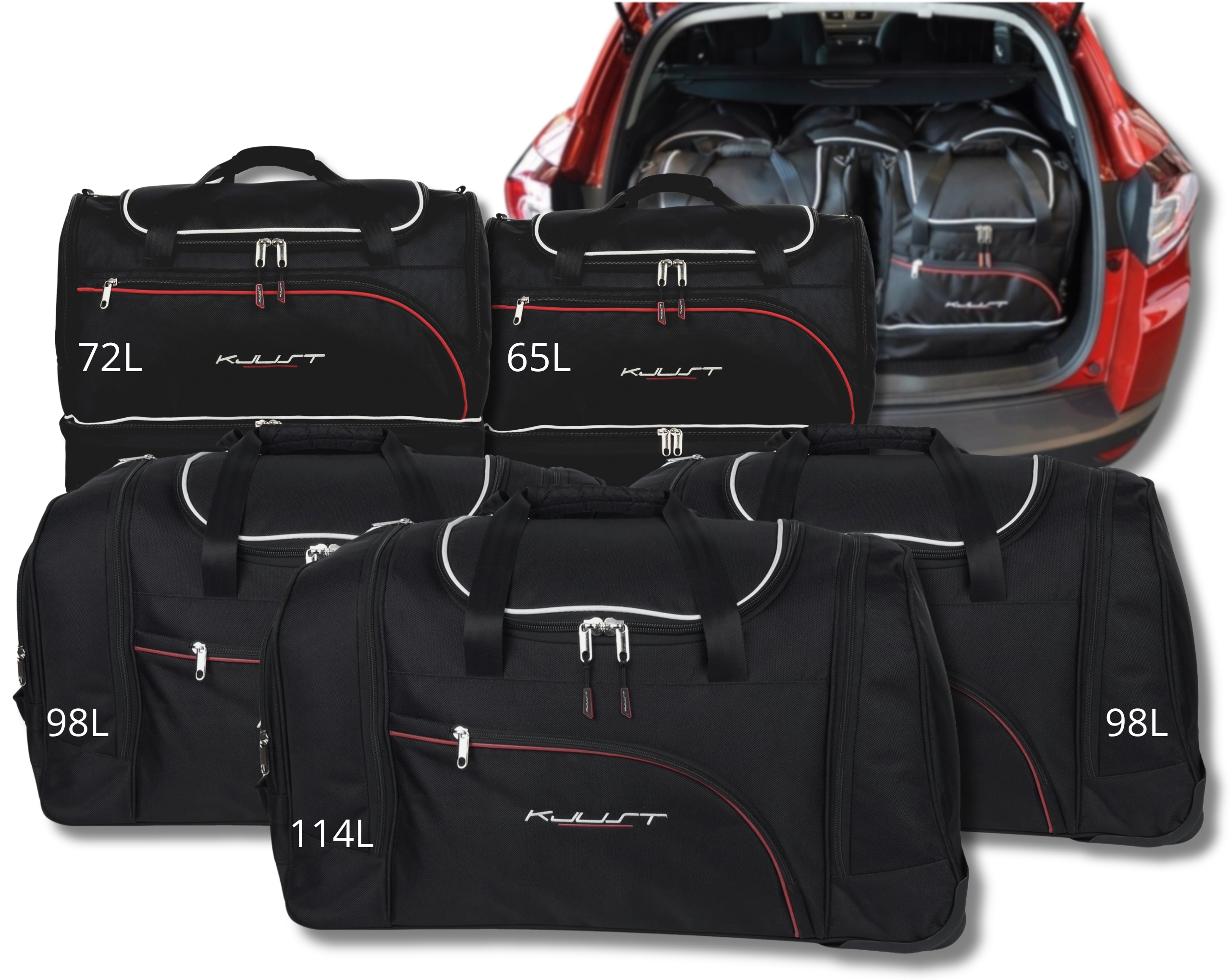 Cestovná Taška Do Kufra Renault Megane Grandtour 2008-2016 5 ks