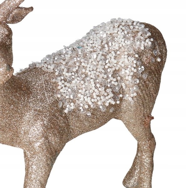 RENIFER Z BROKATEM FIGURKA OZDOBA STROIK XXL Kod producenta 651183