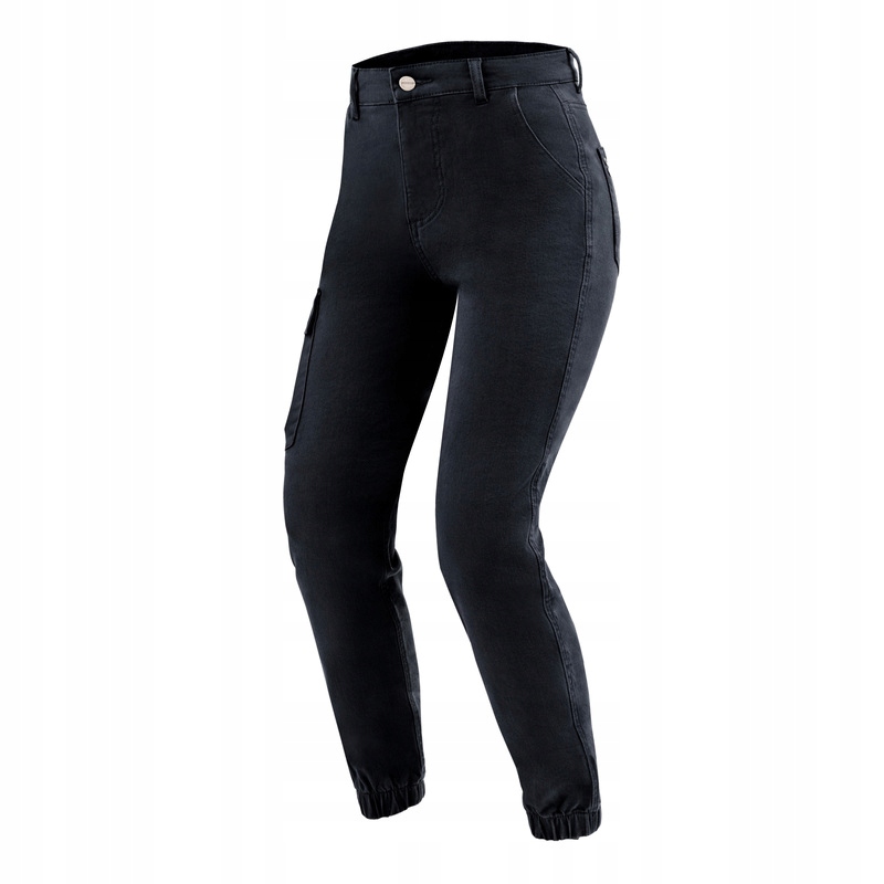 Motocyklové nohavice Jeans Ozone Jane Lady Jogger Fit Black 30/30