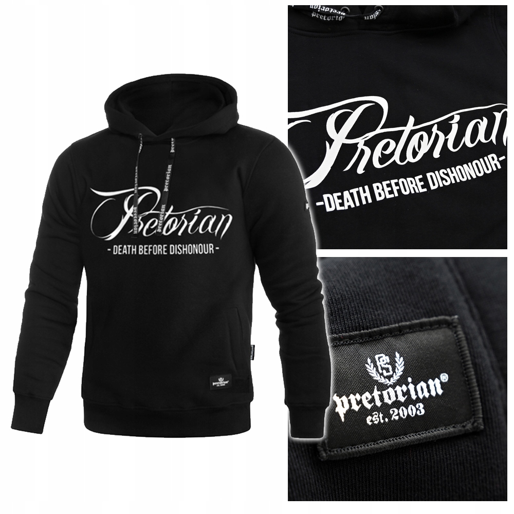 

Pretorian Bluza z kapturem Death Before r.S