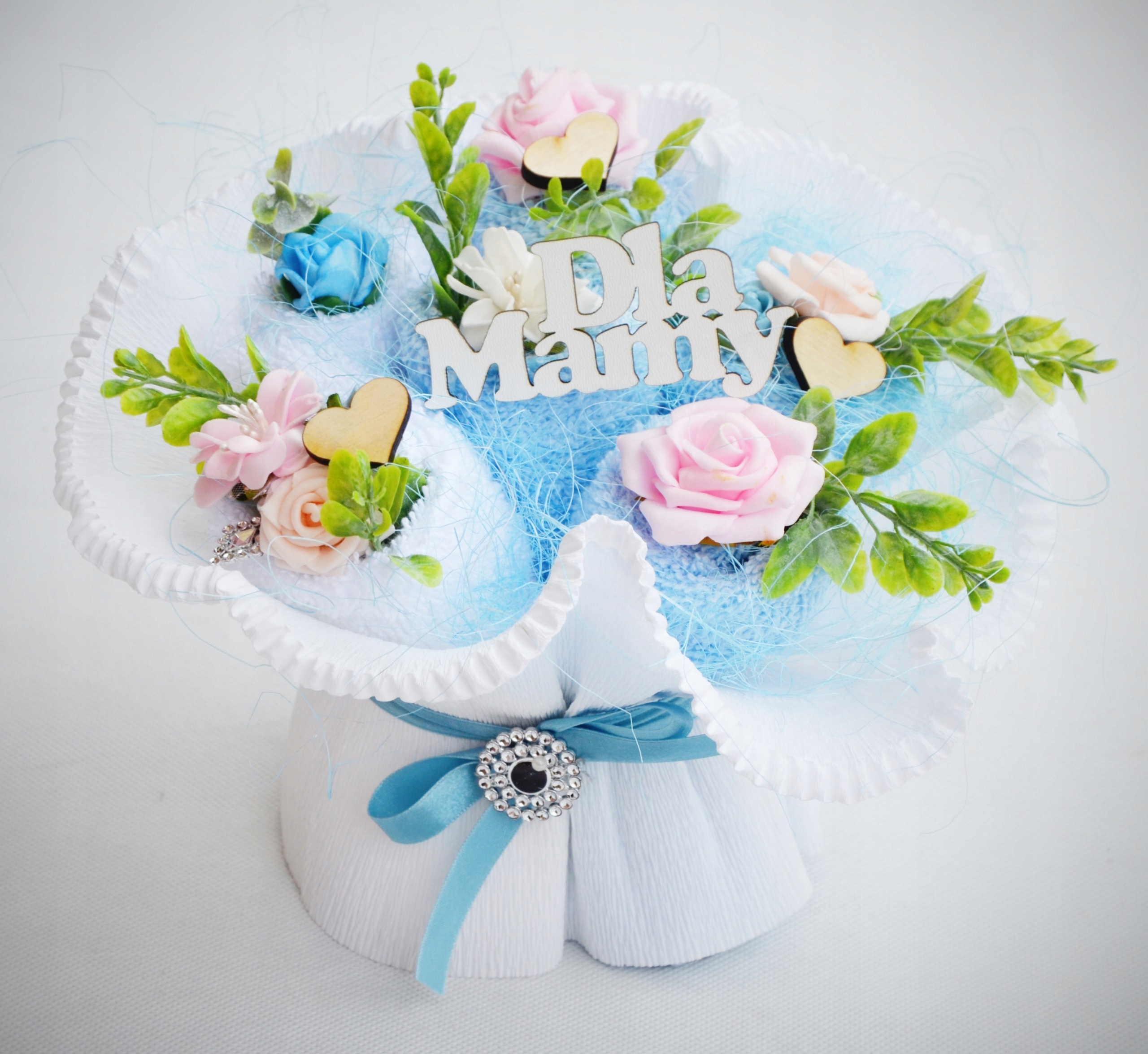 Wyjątkowy Praktyczny Prezent dla Mamy Ładny BUKIET Z dedykacją Tak