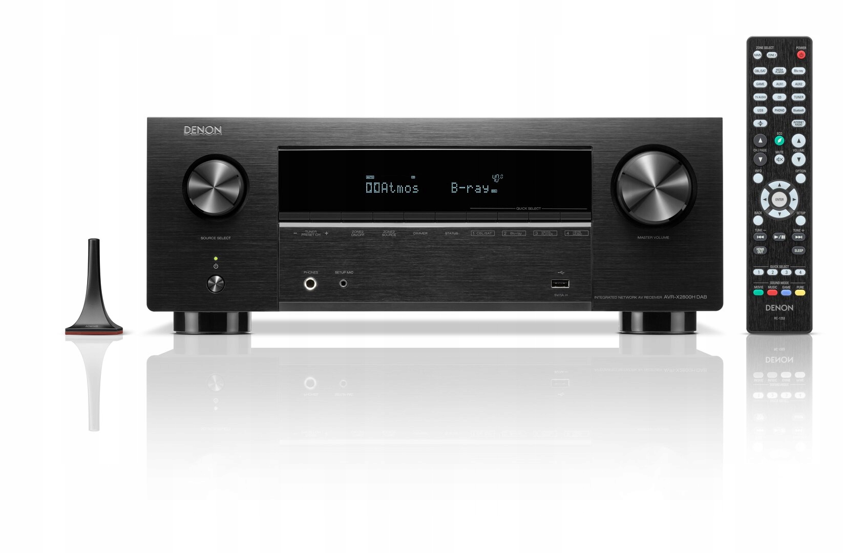 DENON 7.2 AV-Receiver Dolby Atmos DTS:X 8K HDMI Bluetooth — miniatura 8