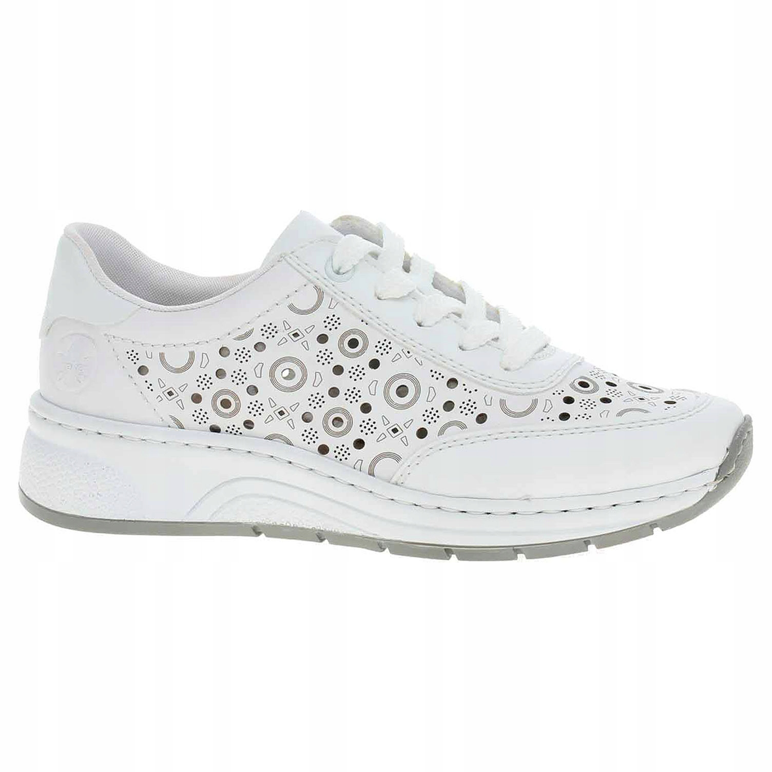 Dámské polobotky Rieker N6506-80 weiss 38