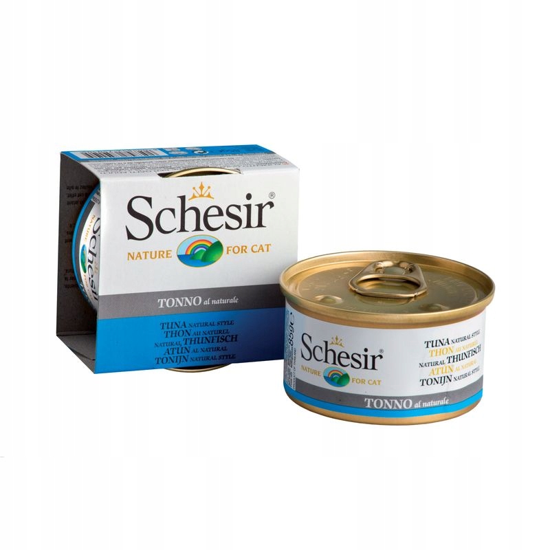 Levně 4x Schesir tuňák ve vlastní šťávě 85 g