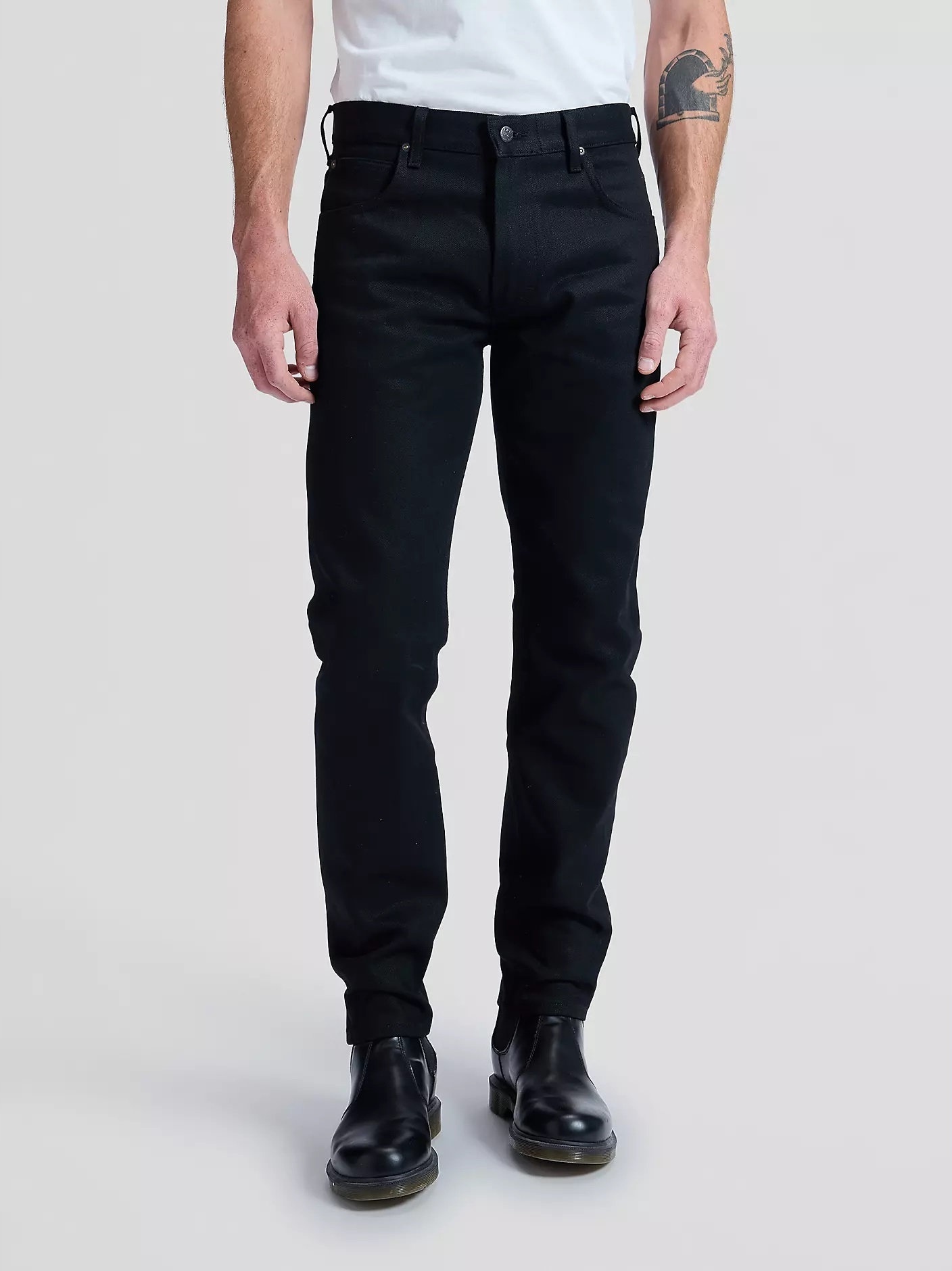 Pánské džíny Lee 101 Rider Slim L9662941 Japan Dry Black W36 L34 Zúžené