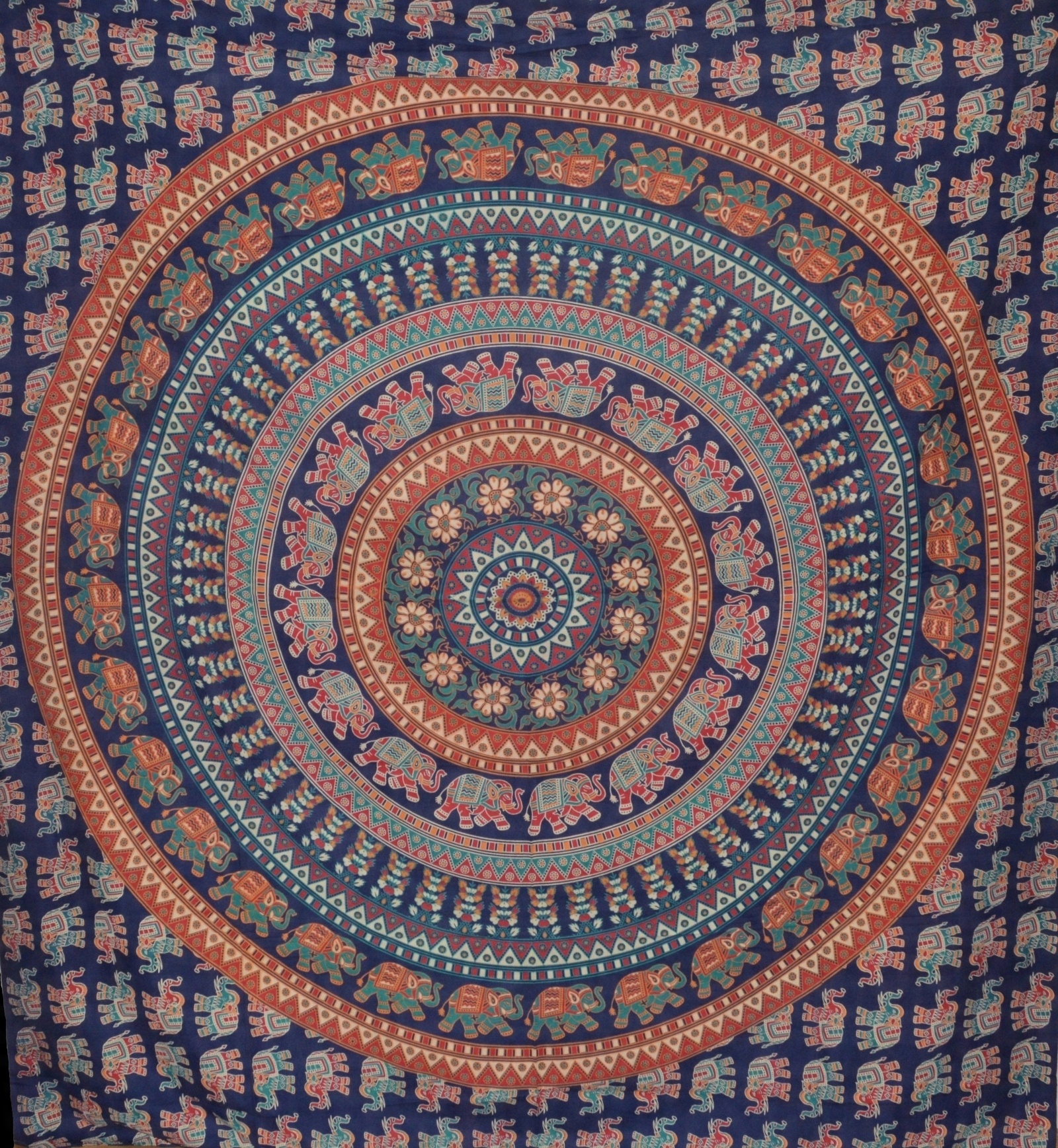 

Indyjska Narzuta XXL kapa orient Mandala bawełna