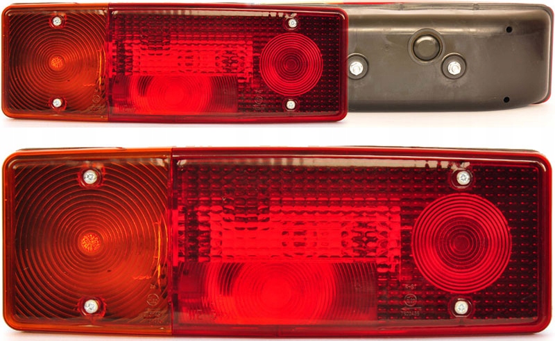 LAMPY NA TYŁ ŻARÓWKOWE URSUS C-360 KOMPLET L/P WAŚ Stan opakowania oryginalne