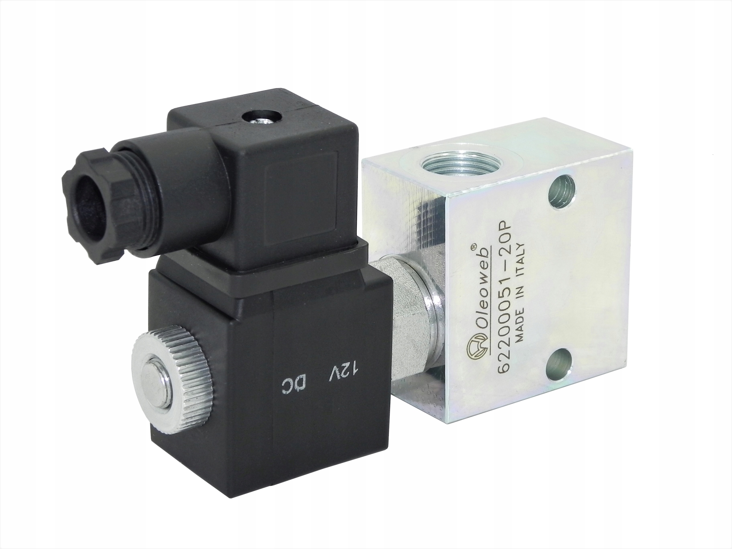 2/2+ - ГІДРАВЛІЧНИЙ ЕЛЕКТРИЧНИЙ КЛАПАН 2/2 24V 40L ВІДКРИТИЙ