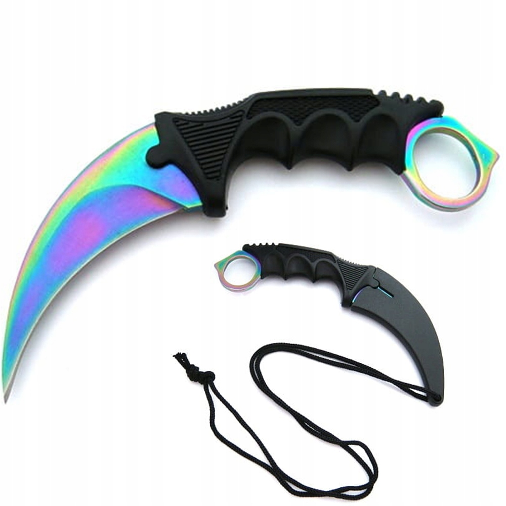 

Nóż Karambit Cs:go Fade Rainbow Counter Strike
