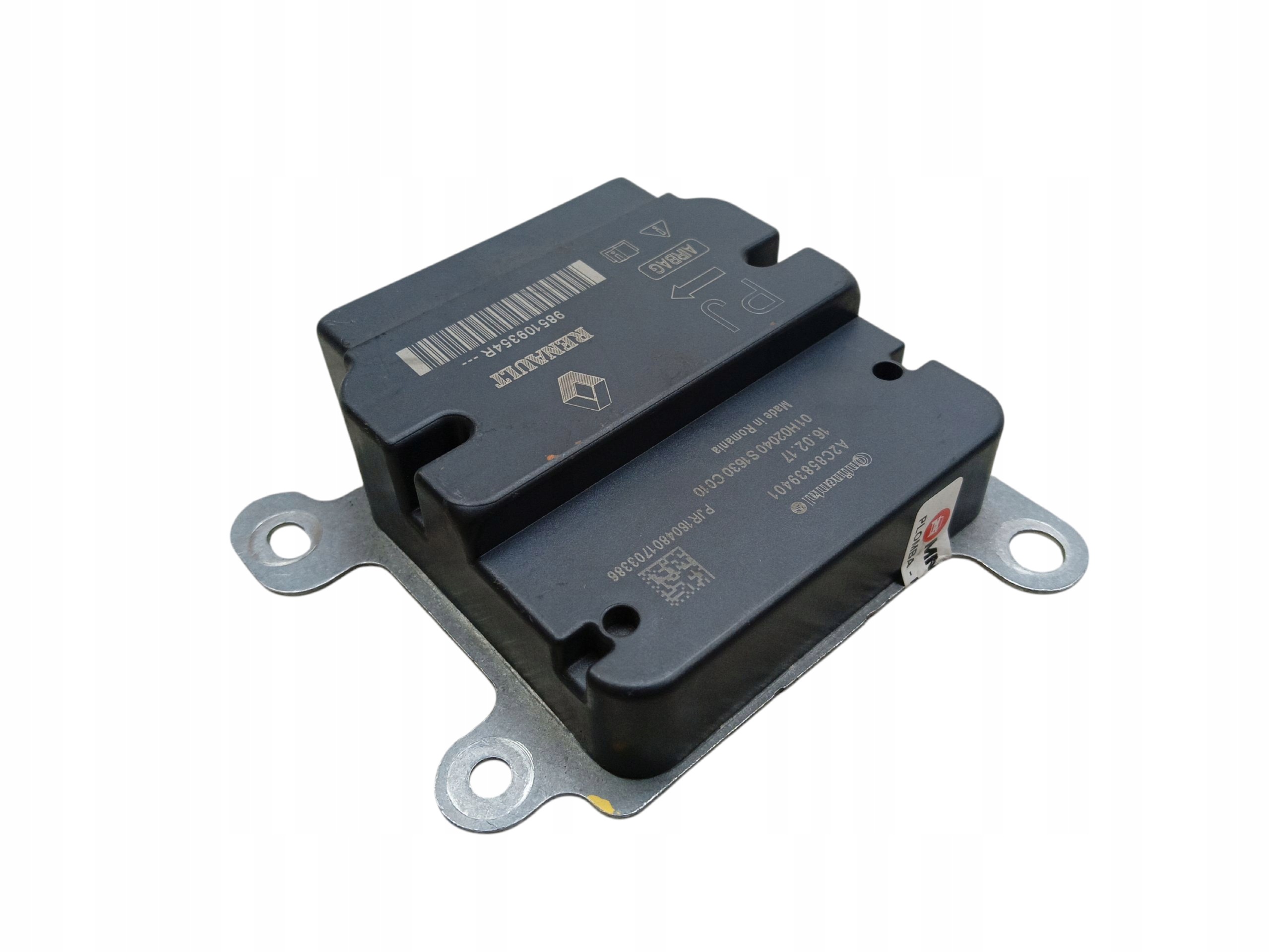 modulo SENSOR airbag DACIA DOKKER LODGY (2012-2021) 985109354R