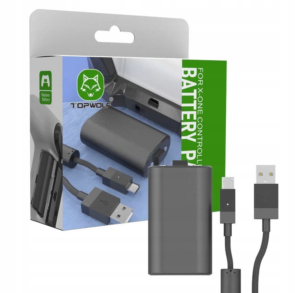 Prostorný Akumulátor Baterie Pro Xbox One/ One S/ 1200 mAh Battery Pack