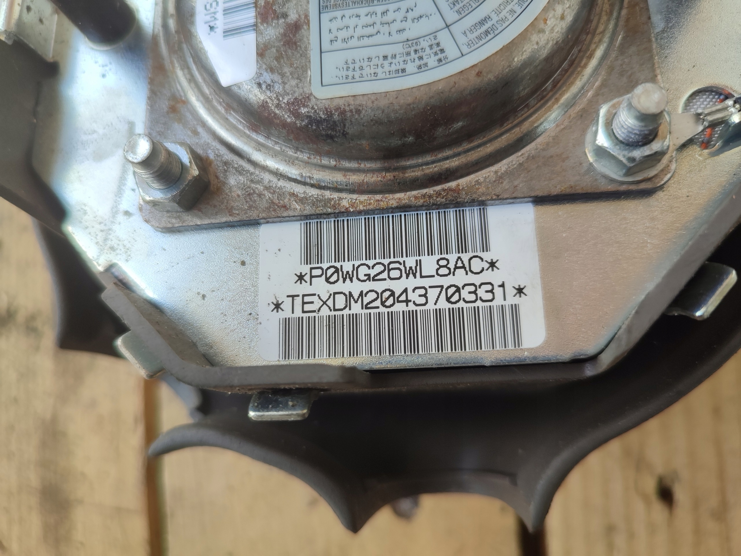 Airbag Deckel CHRYSLER PT CRUISER