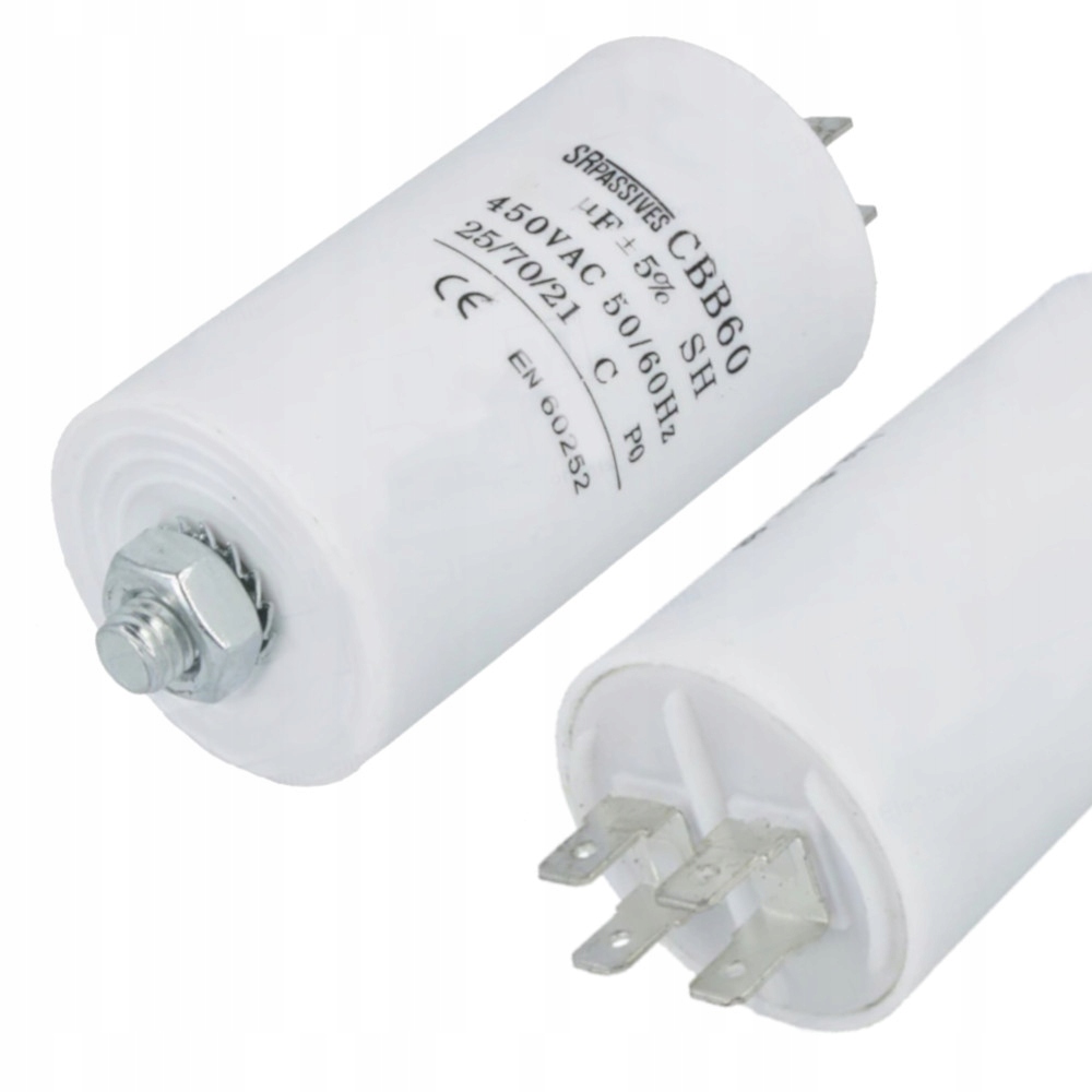 

Kondensator Silnikowy Rozruchowy Pracy 8uF 450V