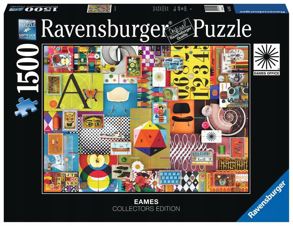 

Puzzle 1500 Ravensburger Eames House Of Cards
