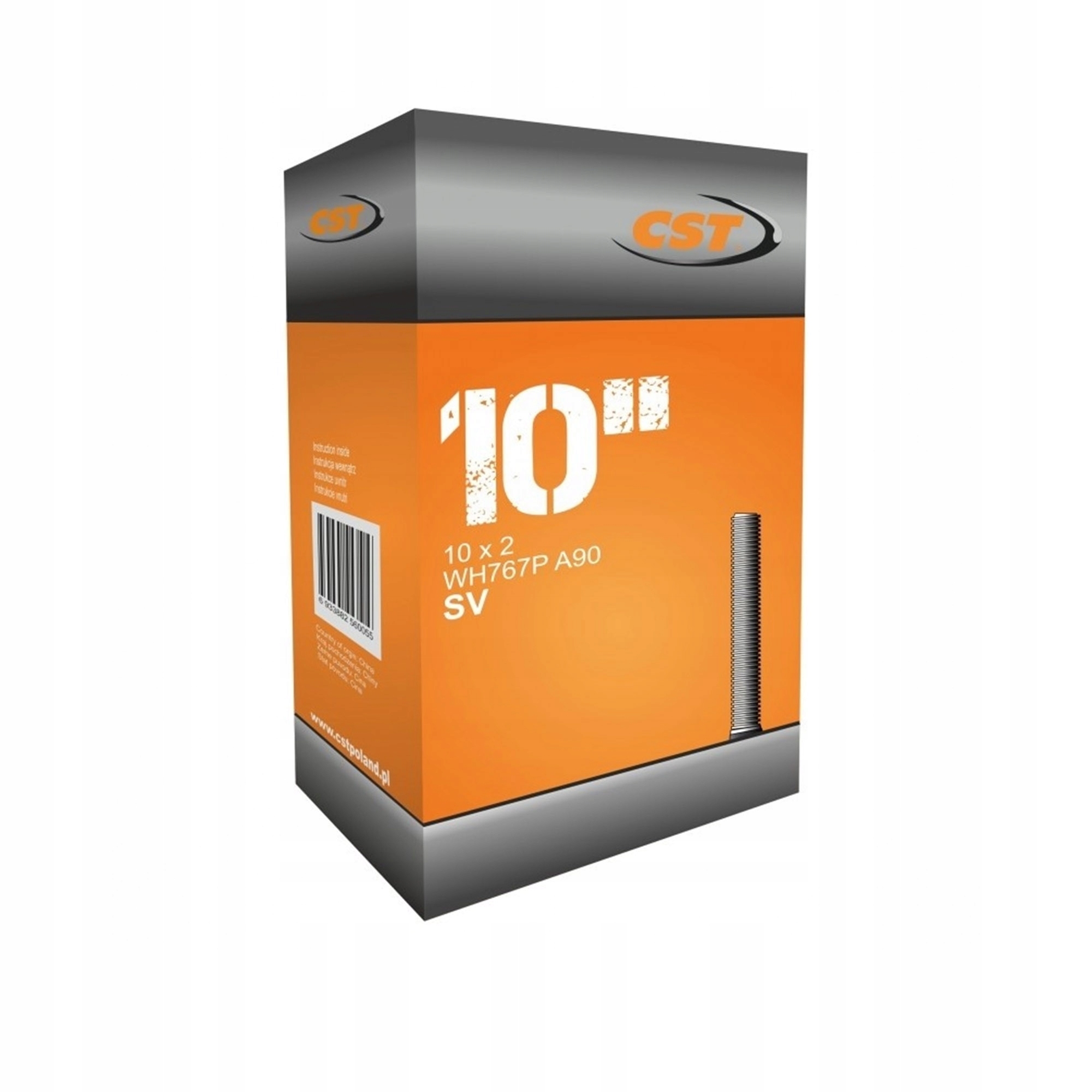 Dętka CST 10X2 WH767 AV