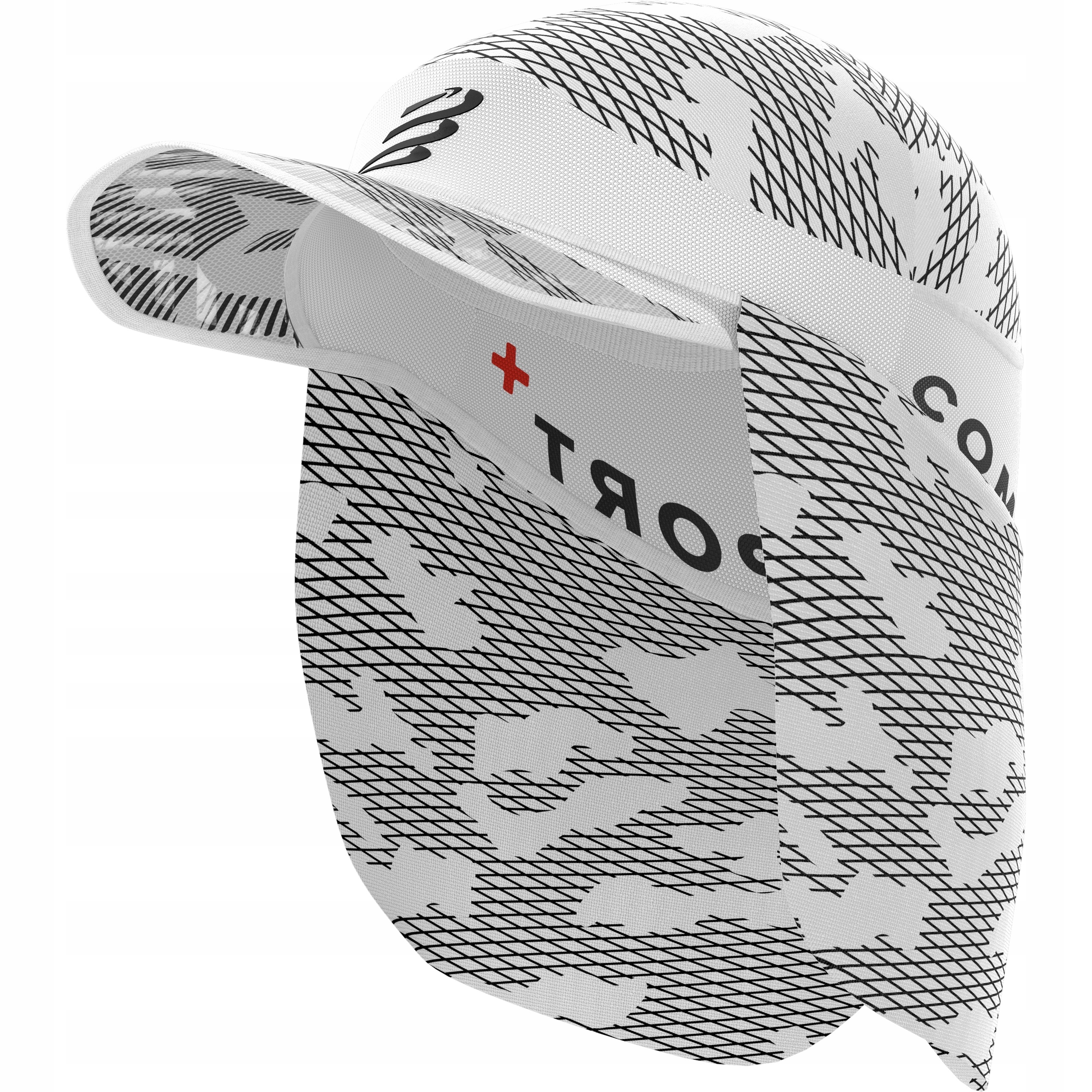 Compressport Czapka do biegania biegowa z daszkiem ice cap sun shade