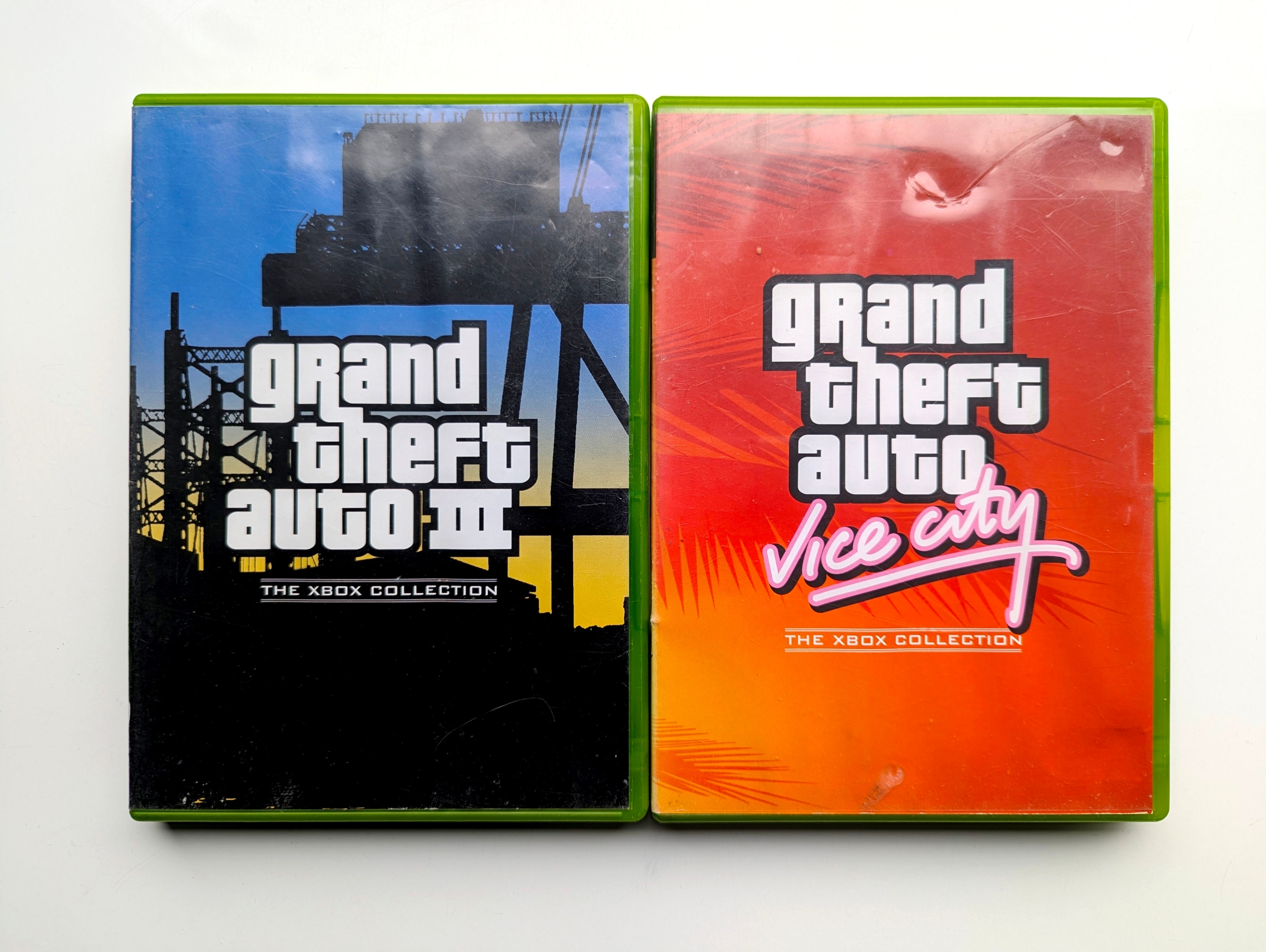 *** GTA GRAND THEFT AUTO DOUBLE PACK GTA III & VICE CITY XBOX CLASSIC ***