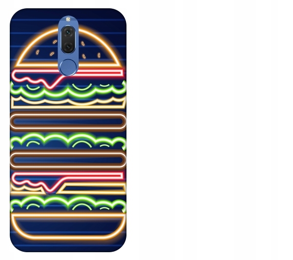 

Etui pokrowiec Huawei Mate 10 Lite Neon burger