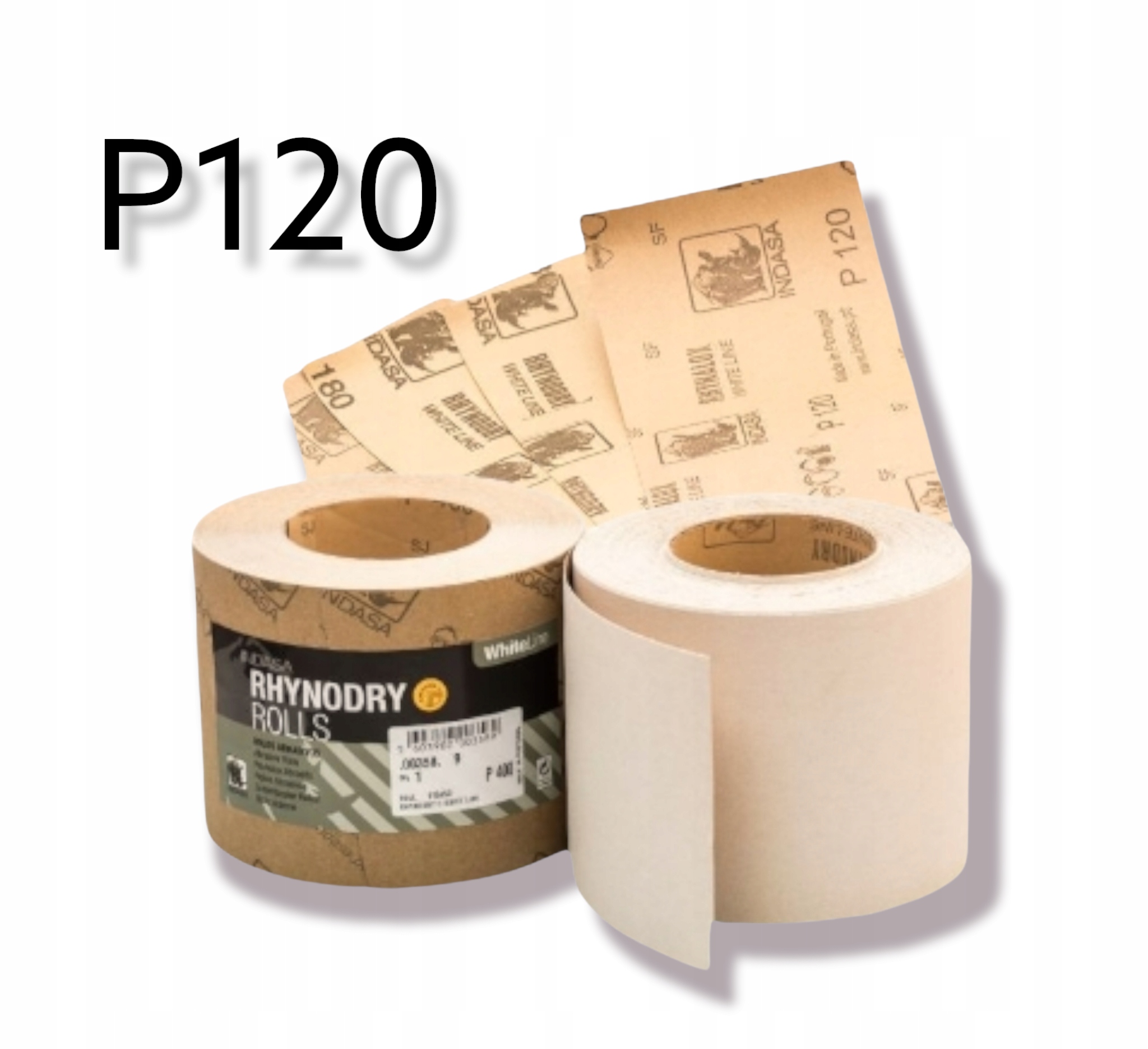 

Indasa Papier Ścierny Rolka 115mm*50m P120