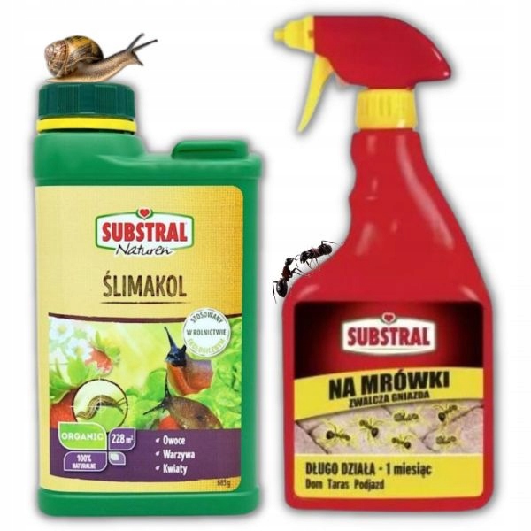 

Preparat na mrówki Granulat na ślimaki Substral
