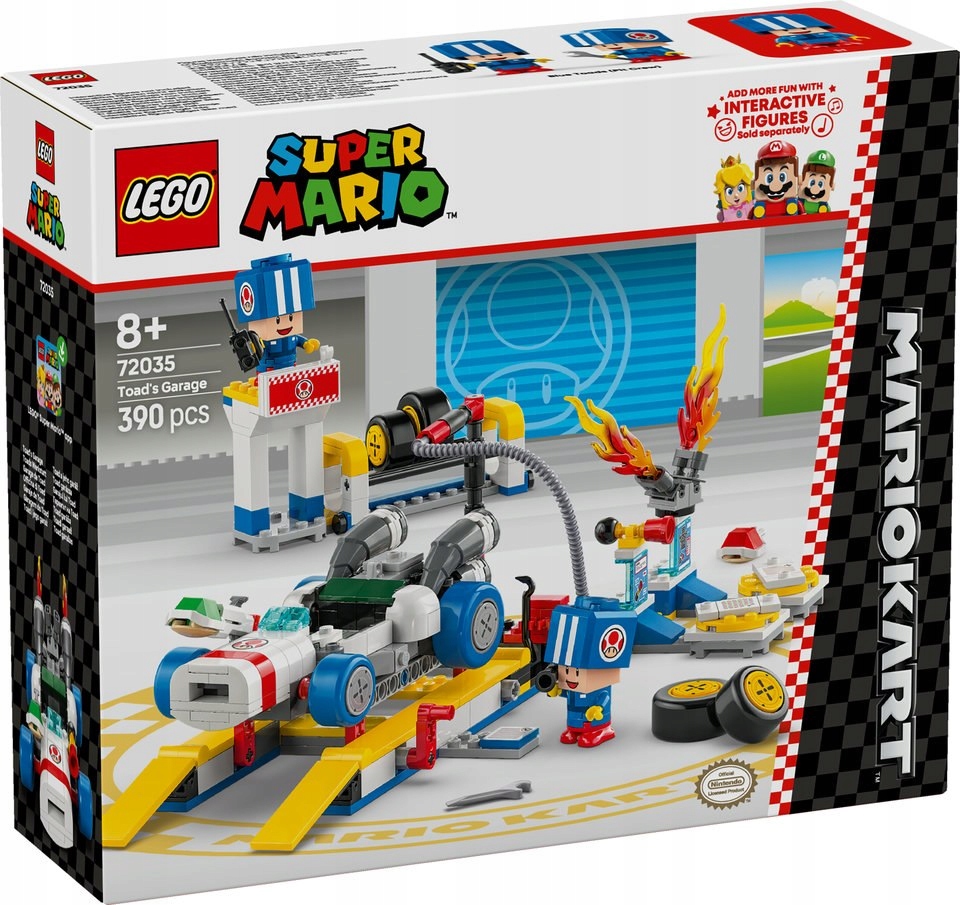 Lego 72035 Toad a jeho garáž