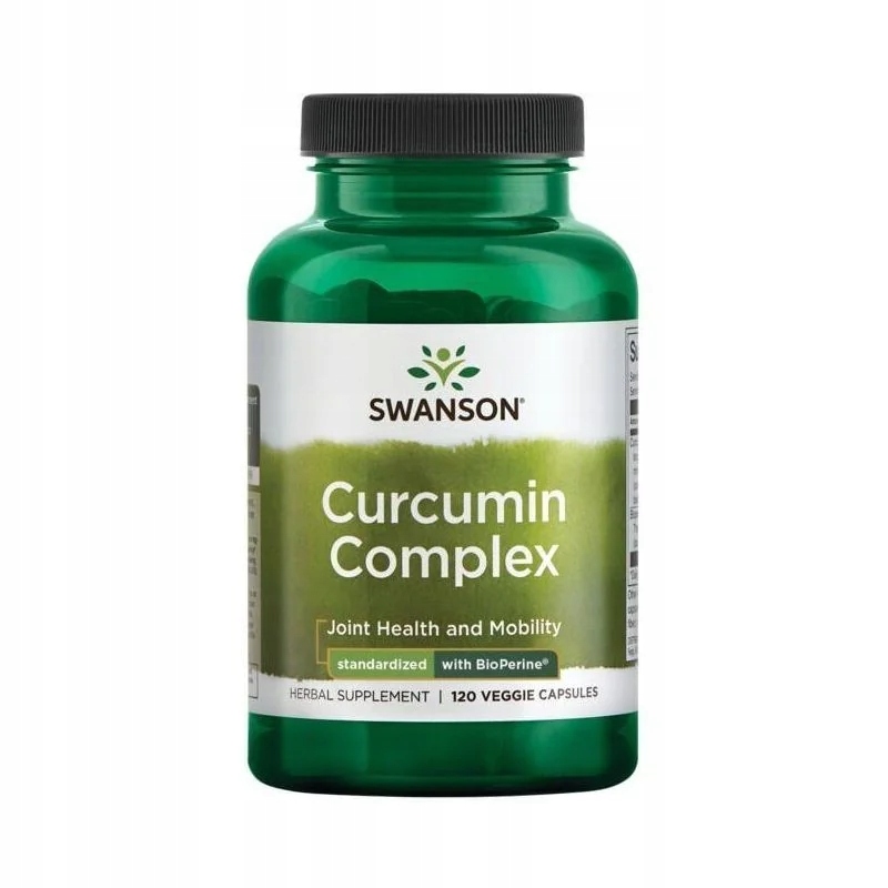 Swanson Curcumin Complex 700 mg Kurkuma Kurkumina 120 kapsułek