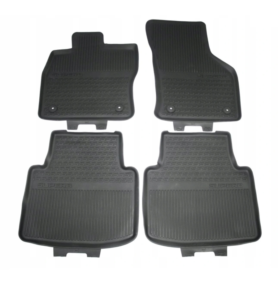 

Oryginalne Gumowe Dywaniki Skoda Superb 3 Komplet